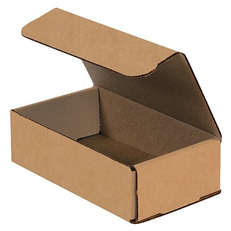 Bsc Preferred 7 x 4 x 2'' Kraft Corrugated Mailers, 50PK BUY00027486